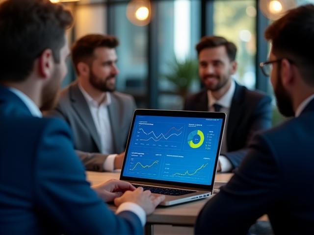 Wettbewerbsbenchmarking mit KPI-Dashboard-Analysen
